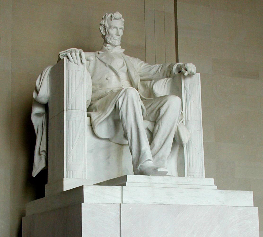 Statue of Abraham Lincoln (Lincoln Memorial) Logo