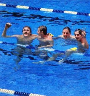 Swimming at the 1980 Summer Olympics – Men's 4 × 100 metre medley relay Logo