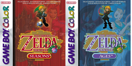 The Legend of Zelda: Oracle of Seasons and Oracle of Ages Logo