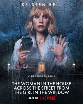 The Woman in the House Across the Street from the Girl in the Window Logo