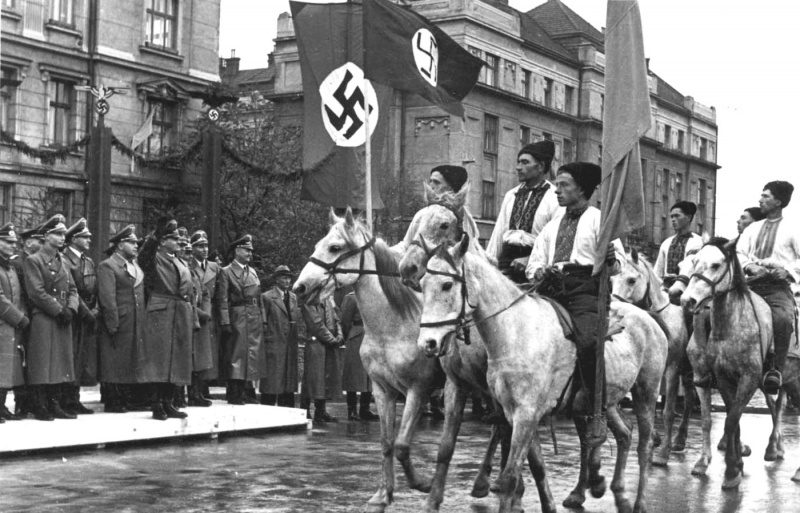 Ukrainian collaboration with Nazi Germany Logo