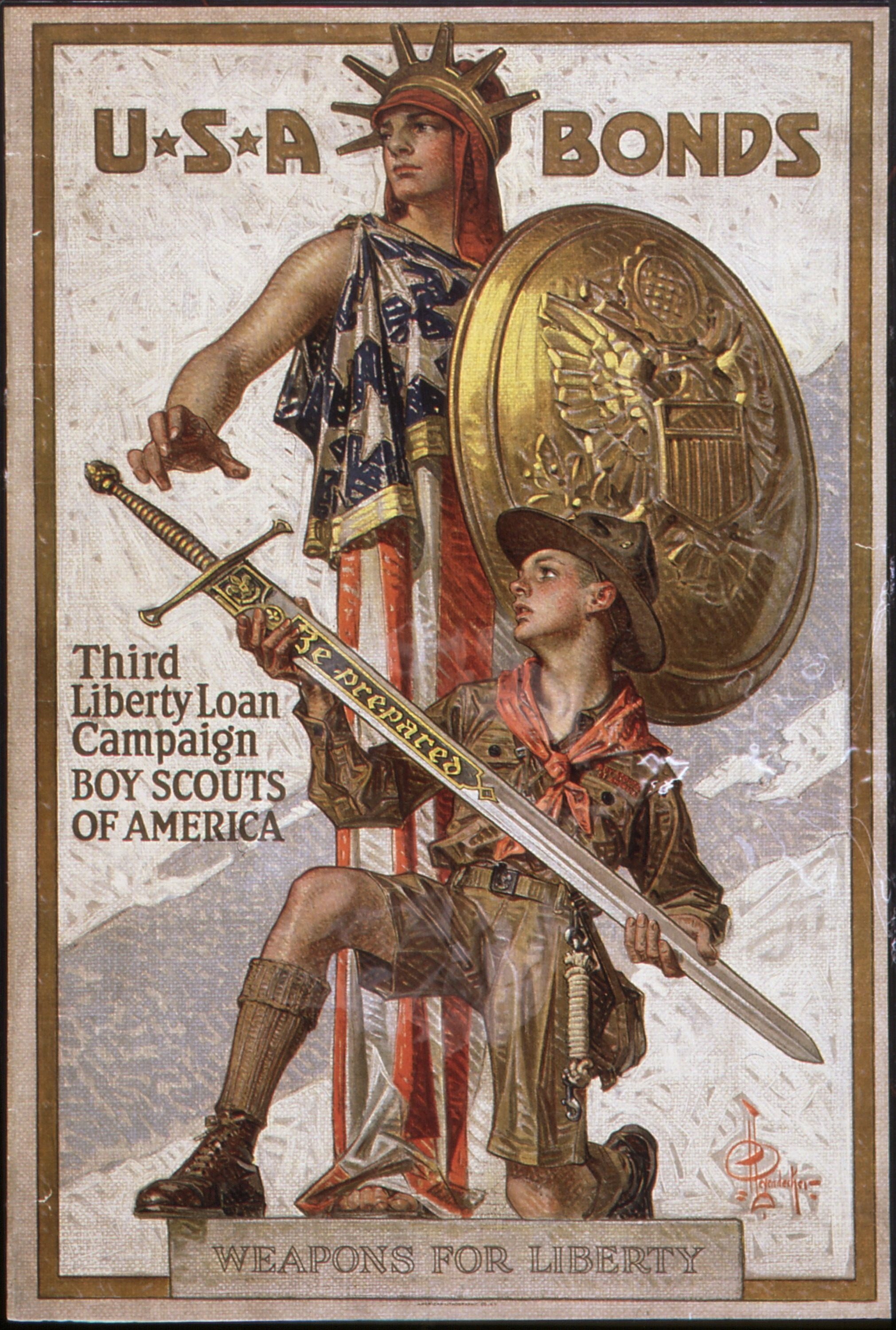 United States home front during World War I Logo