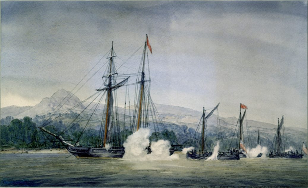 West Indies anti-piracy operations of the United States Logo